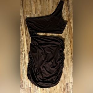 Brown Mini Dress
